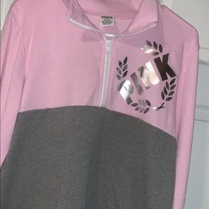 PINK 1/4 zip!!